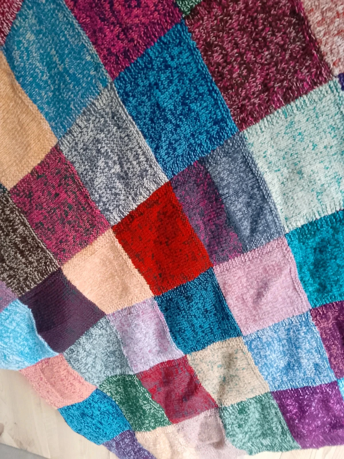 Cobertura de patchwork vintage – photo 4